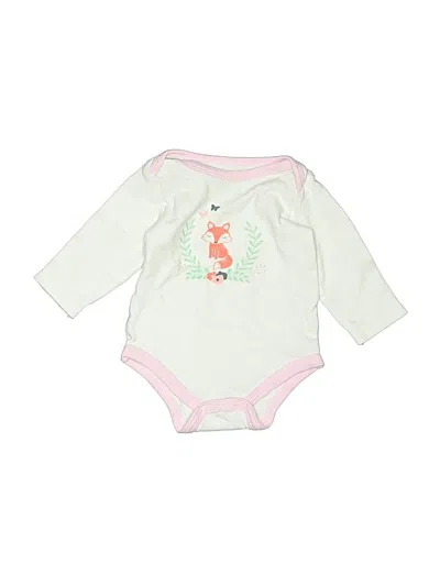 Pre-owned Hb Babies' Long Sleeve Onesie In Green