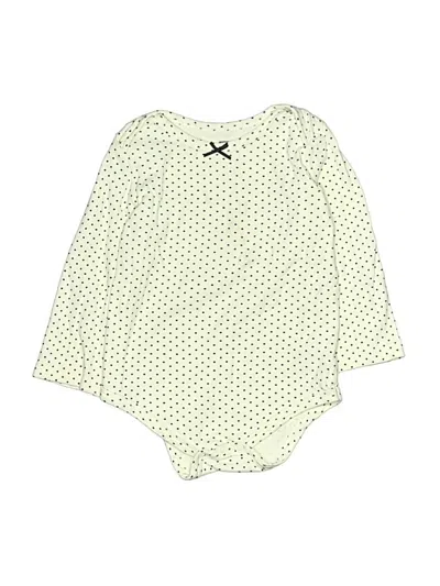 Pre-owned Hb Kids' Long Sleeve Onesie In Green