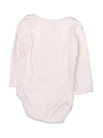 Pre-owned Hb Babies' Long Sleeve Onesie In Ivory