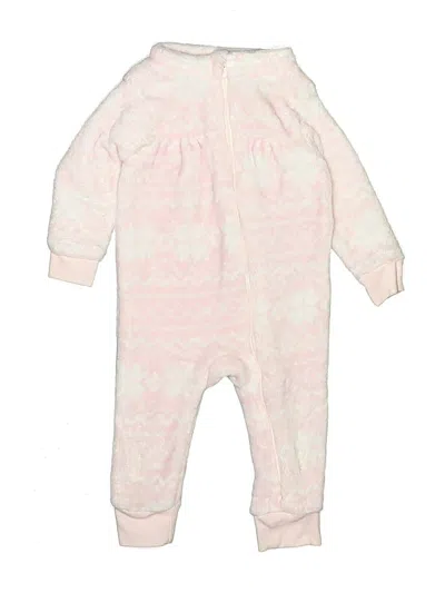 Pre-owned Hb Babies' Long Sleeve Onesie In Pink