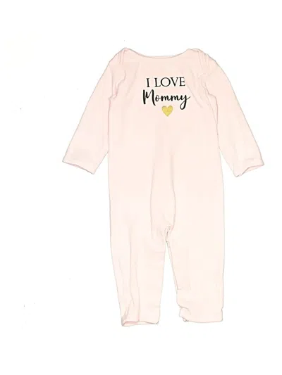 Pre-owned Hb Kids' Long Sleeve Onesie In White