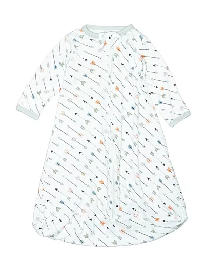 Pre-owned Hb Babies' Short Sleeve Onesie In White