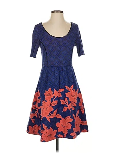 Pre-owned Hd In Paris Casual Dress In Blue