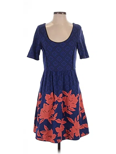 Pre-owned Hd In Paris Casual Dress In Blue