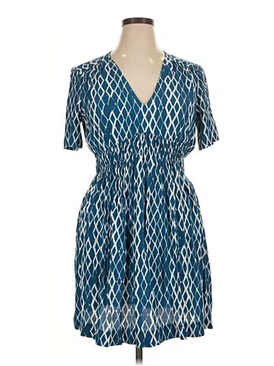 Pre-owned Hd In Paris Casual Dress In Blue