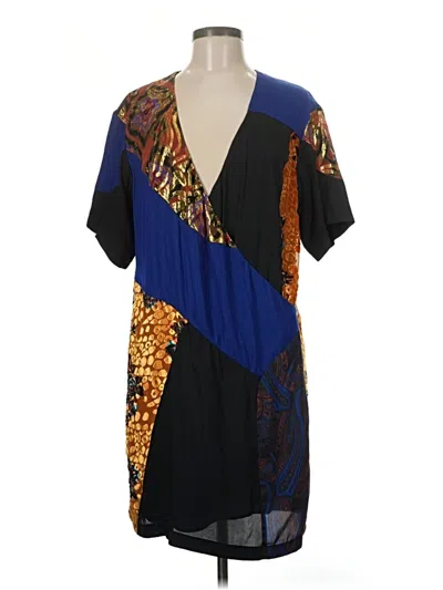 Pre-owned Hd In Paris Casual Dress In Blue