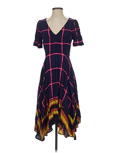 Pre-owned Hd In Paris Casual Dress In Blue