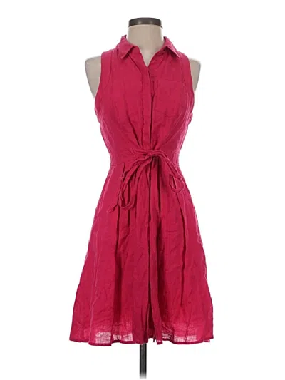 Pre-owned Hd In Paris Casual Dress In Burgundy