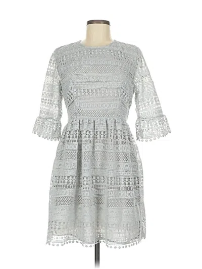 Pre-owned Hd In Paris Casual Dress In Gray