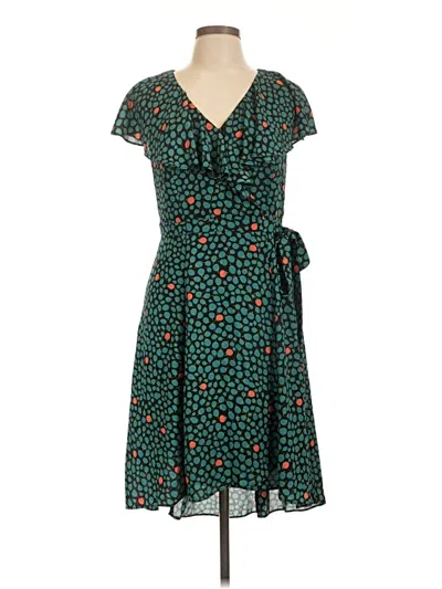 Pre-owned Hd In Paris Casual Dress In Green