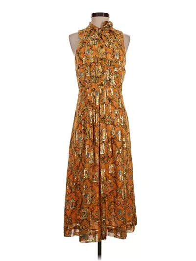 Pre-owned Hd In Paris Casual Dress In Orange