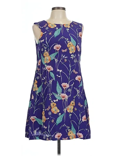 Pre-owned Hd In Paris Casual Dress In Purple