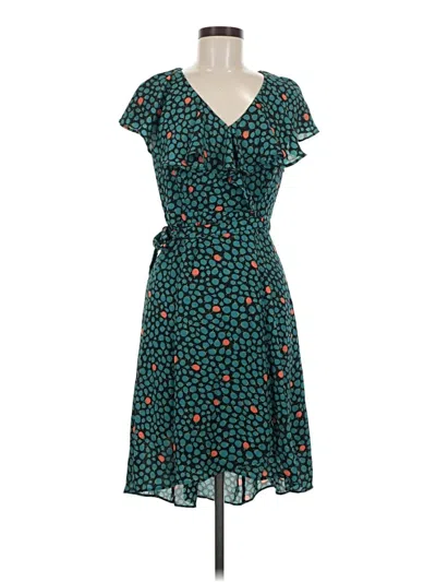 Pre-owned Hd In Paris Casual Dress In Teal
