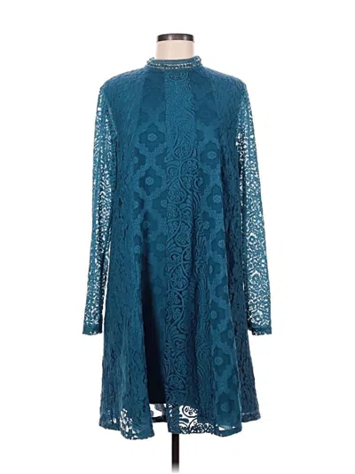 Pre-owned Hd In Paris Casual Dress In Teal