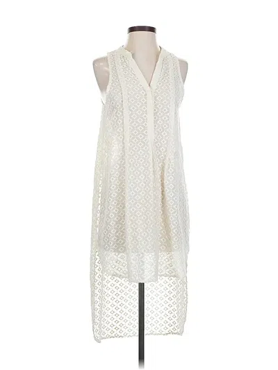 Pre-owned Hd In Paris Casual Dress In White