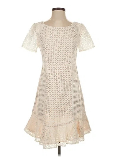 Pre-owned Hd In Paris Casual Dress In White