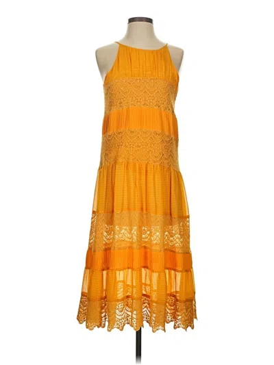 Pre-owned Hd In Paris Casual Dress In Yellow