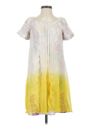 Pre-owned Hd In Paris Casual Dress In Yellow