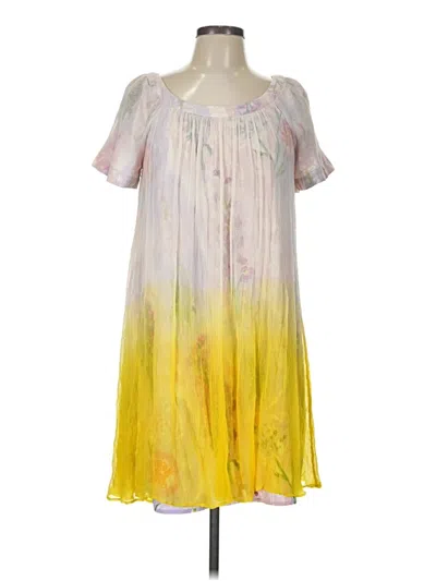 Pre-owned Hd In Paris Casual Dress In Yellow
