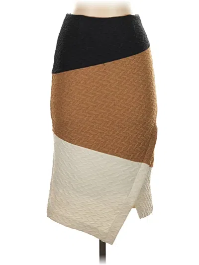 Pre-owned Hd In Paris Casual Skirt In Brown