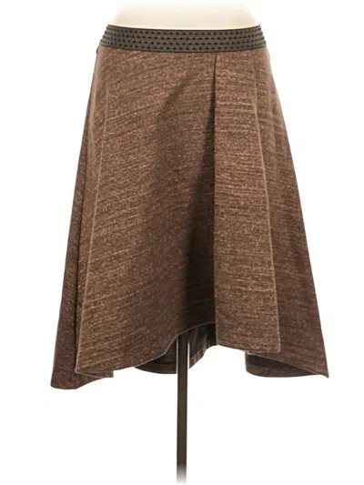 Pre-owned Hd In Paris Casual Skirt In Brown