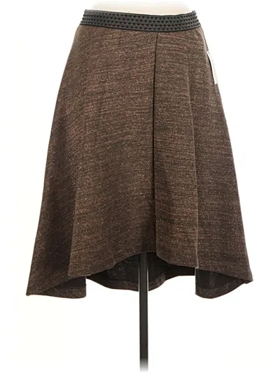Pre-owned Hd In Paris Casual Skirt In Brown