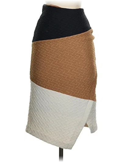 Pre-owned Hd In Paris Casual Skirt In Tan