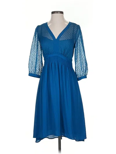 Pre-owned Hd In Paris Cocktail Dress In Blue