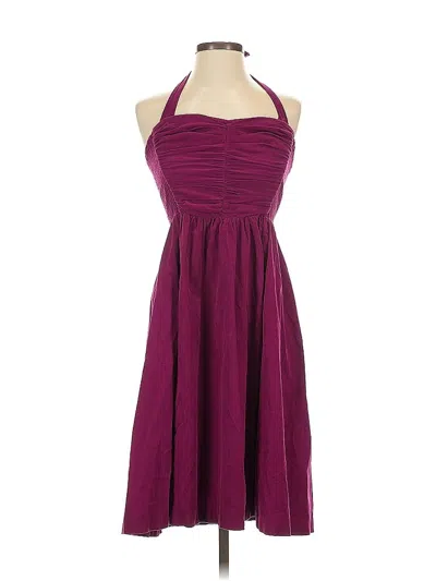 Pre-owned Hd In Paris Cocktail Dress In Burgundy