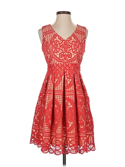 Pre-owned Hd In Paris Cocktail Dress In Red