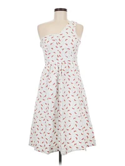 Pre-owned Hd In Paris Cocktail Dress In White