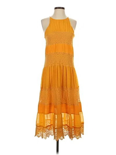 Pre-owned Hd In Paris Cocktail Dress In Yellow