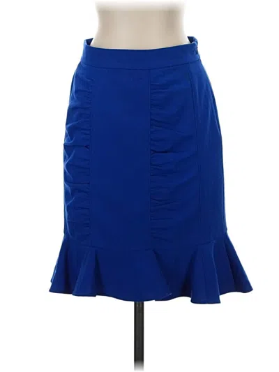 Pre-owned Hd In Paris Formal Skirt In Blue