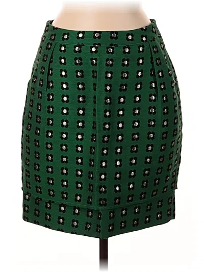 Pre-owned Hd In Paris Formal Skirt In Green