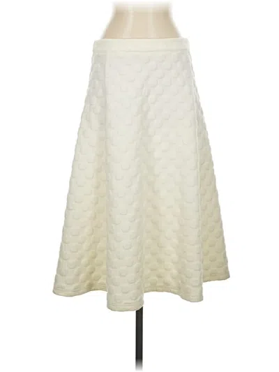 Pre-owned Hd In Paris Formal Skirt In Ivory