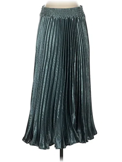 Pre-owned Hd In Paris Formal Skirt In Teal