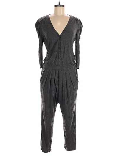 Pre-owned Hd In Paris Jumpsuit In Gray