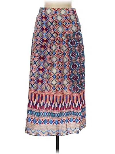 Pre-owned Hd In Paris Silk Skirt In Blue