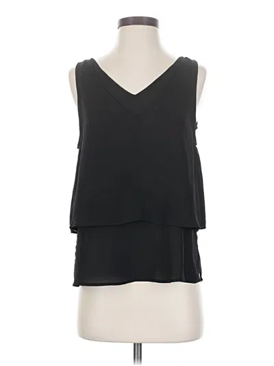 Pre-owned Hd In Paris Sleeveless Blouse In Black