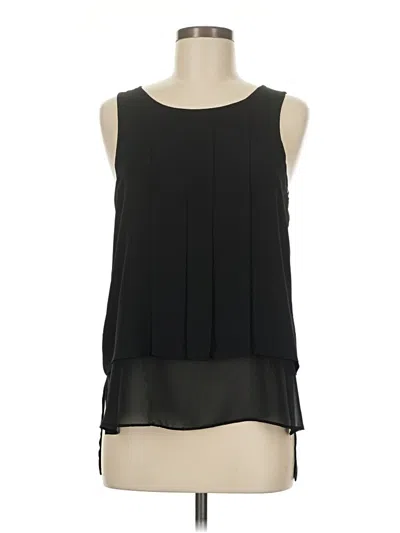 Pre-owned Hd In Paris Sleeveless Blouse In Black