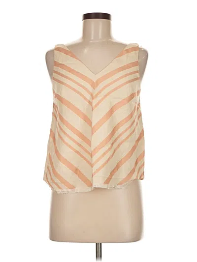 Pre-owned Hd In Paris Sleeveless Blouse In Brown
