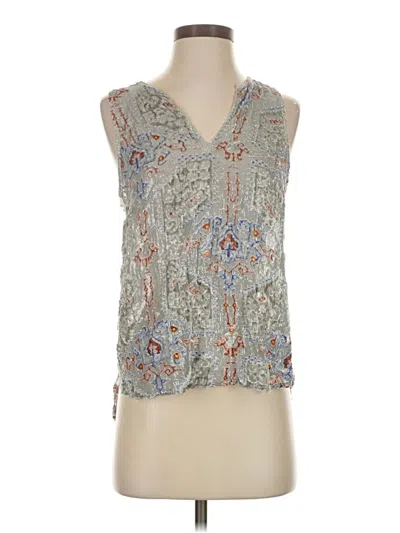 Pre-owned Hd In Paris Sleeveless Blouse In Gray