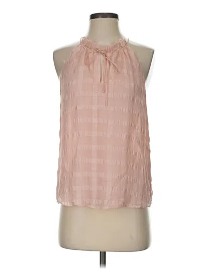 Pre-owned Hd In Paris Sleeveless Blouse In Pink