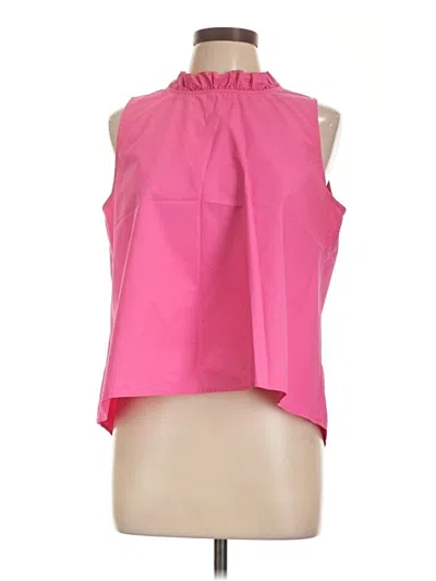 Pre-owned Hd In Paris Sleeveless Blouse In Pink