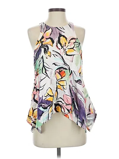 Pre-owned Hd In Paris Sleeveless Blouse In Purple
