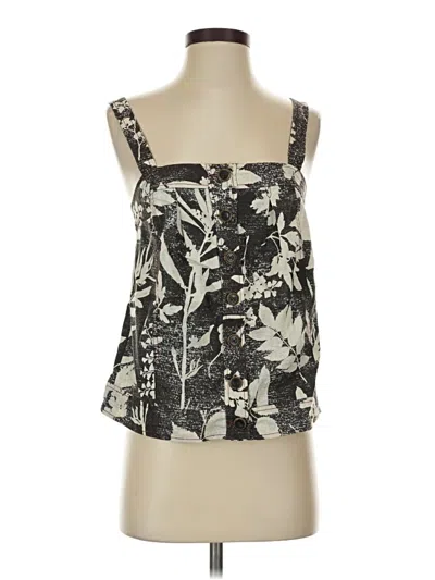 Pre-owned Hd In Paris Tank Top Black Strapless Neckline Tops