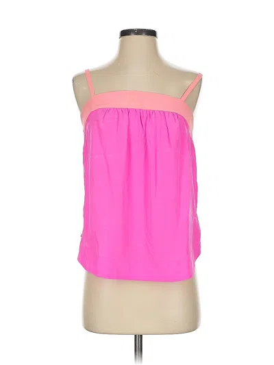 Pre-owned Hd In Paris Tank Top Pink Strapless Neckline Tops