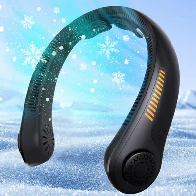 Hdfan Portable Neck Fan - 1800mah Rechargeable Personal Fan With Neck Support, 5-speed Quiet Lightweight L