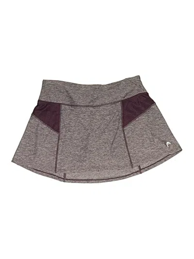 Pre-owned Head Active Skort In Gray