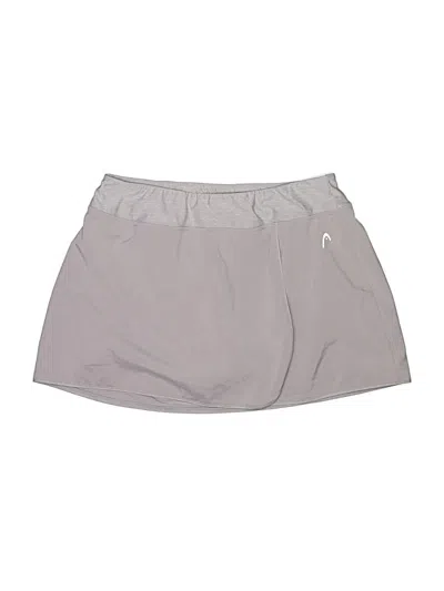 Pre-owned Head Active Skort In Gray